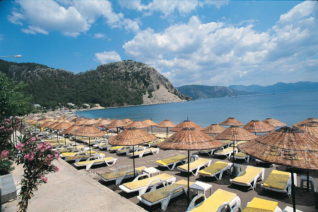 Ozcan beach hotel фото